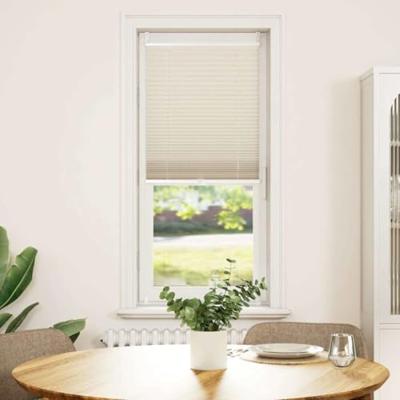 VidaXL Plisséjaloezie 50x150cm crème