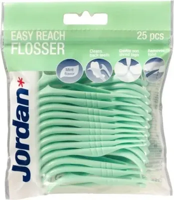Jordan Flosser easy reach 25 Stuks Jordan Flosser easy reach 25 Stuks