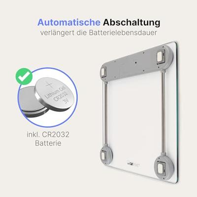 Clatronic PW 3368 Personenweegschaal Digitaal Weegbereik (max.): 150 kg Glas (helder)