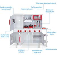 Kinderspeelkeuken hout 38 delig - thumbnail