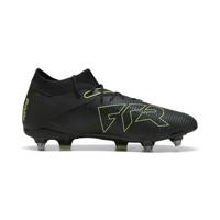 PUMA Future 8 Match IJzeren-Nop Voetbalschoenen (SG) Zwart Donkergroen Lichtgroen - thumbnail