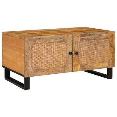 Salontafel Naturel 80 x 50 x 40 cm Massief Mango Hout