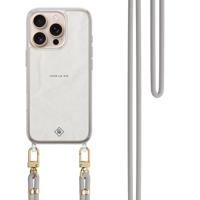 iPhone 16 Pro hoesje met grijs koord - Vive la vie - thumbnail