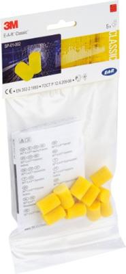 3M oordop EAR classic 28dB (doosje van 5 paar)