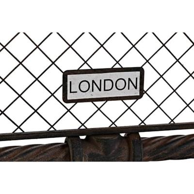 Muurklok Home ESPRIT Donker grijs Polypropyleen Ijzer 93 x 5 x 42 cm Muurklok Home ESPRIT Donker grijs Polypropyleen Ijzer 93 x 5 x 42 cm