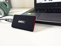 Emtec X210 ELITE 2 TB Zwart, Rood - thumbnail
