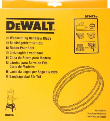 DeWalt Accessoires Lintzaagblad, 2215x16x0,6mm, 4TPI, langszagen van hout en kunststof (t.b.v. DW876) - DT8473-QZ - DT8473-QZ