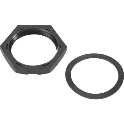 Contramoer met afdichting voor USB-connector IP67 Contramoer met afdichting en inbouwbus A-ACCSET-1 ASSMANN WSW Inhoud: 1 set(s)