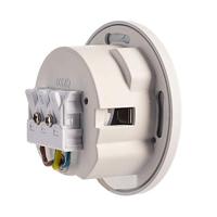 Deko Light Abdeckung rund weiß Winkel für Alwaid 930503 Afdekking Wit (RAL 9016) - thumbnail