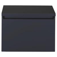 Frozen Badmeubelset 60 cm - Greeplijst in Kleur - Inclusief Wastafelbovenblad Zwart Mat - thumbnail