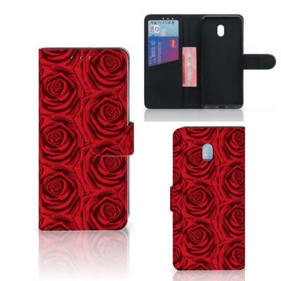 Xiaomi Redmi 8A Hoesje Red Roses Xiaomi Redmi 8A Hoesje Red Roses