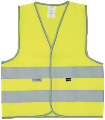 4-ACT reflecterend kindervest reflex vest f.kids size m y