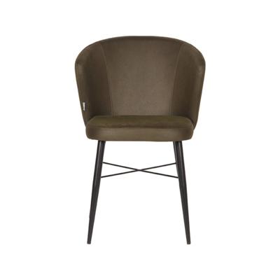 LABEL51 Eetkamerstoel 'Wave', kleur Groen LABEL51 Eetkamerstoel 'Wave', kleur Groen