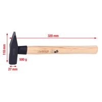 KS Tools 142.1350 1421350 Bankwerkershamer 590 g 320 mm DIN 1041 1 stuk(s) - thumbnail