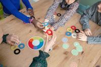 BS Toys kleurcombinatie race spel - thumbnail