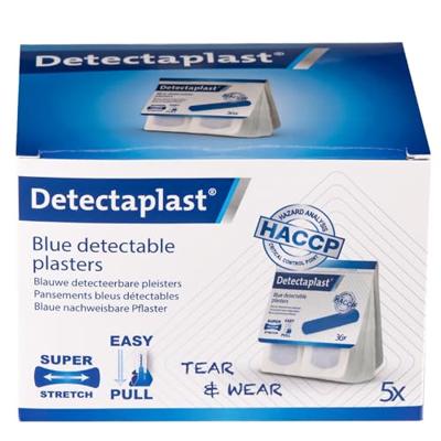 Detectaplast Tear & Wear Elastic Easy-Pull, ft 25 x 72 mm, 5 x 36 stuks