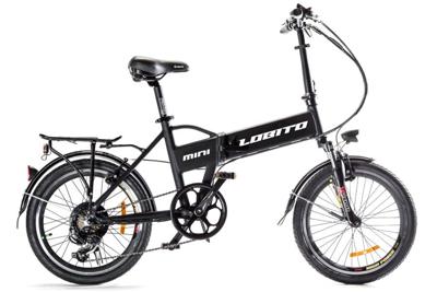 Lobito Mini Elektrische vouwfiets - Zwart Lobito Mini Elektrische vouwfiets - Zwart
