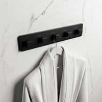 MONDIAZ EASY Handdoekhaakjes 45cm solid surface kleur Urban - thumbnail