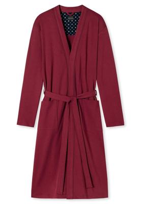 Schiesser Schiesser Badjas 178407 bordeaux M 48/50