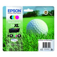 Epson inktcartridge 34XL, 950 pagina's, OEM C13T34764010, 4 kleuren - thumbnail
