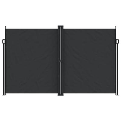 VidaXL Windscherm uittrekbaar 200x1000 cm zwart