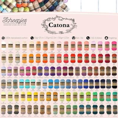 Scheepjes Catona 50g - 527 Midnight