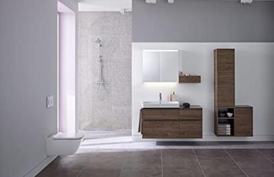 Geberit Smyle Wandcloset - verkort - 49cm - rimfree - diepspoel - keratect - wit 500.379.01.8 Geberit Smyle Wandcloset - verkort - 49cm - rimfree - diepspoel - keratect - wit 500.379.01.8