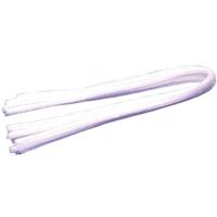 Bouhon chenilledraad wit, pak van 10 stuks - thumbnail