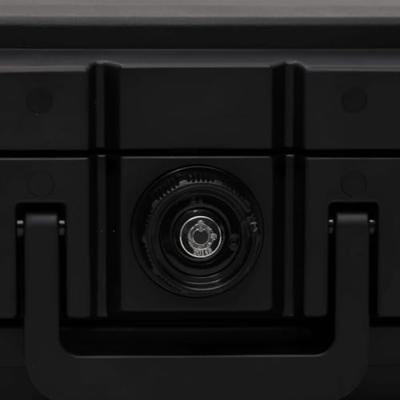 VidaXL Kluis 44x37x16,5 cm zwart