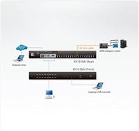 ATEN KH1516AI-AX-G KVM-switch VGA USB, PS/2 1280 x 1024 Pixel, 1600 x 1200 Pixel - thumbnail