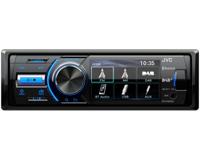 JVC Kd-X561Dbt USB-Autoradio, met DAB+, Bluetooth en 3 Inch Tft-Kleurendisplay, Achteruitrijcamera-Ingang, Aux-Ingang, Mp3, Dsp, 4 X 45 Watt, Zwart - thumbnail