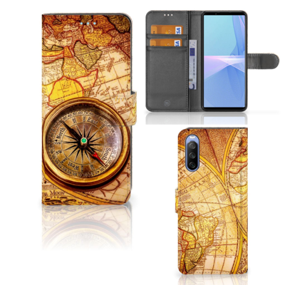 Sony Xperia 10 III | Flip Cover | Kompas