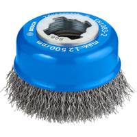 Bosch Accessories Komborstel X-LOCK Clean for Metal, 75 mm, 0,3 mm, gegolfde staaldraad Bosch Power Tools 2608620725 1 stuk(s) - thumbnail