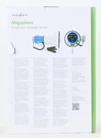 Nedis MEPH200WT megafoon 25W met sirene en microfoon - thumbnail