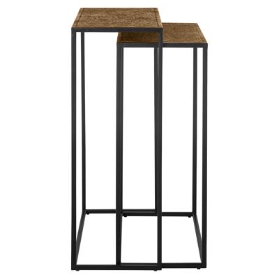 Richmond Sidetable 'Bristol' Metaal, Set van 2 stuks