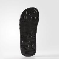 Adidas Adissage Slipper zwart wit - thumbnail