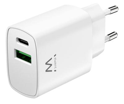 Draagbare oplader Ewent EW1321 Wit 20 W - thumbnail