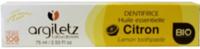 Argiletz Tandpasta citroen 75 Milliliter - thumbnail