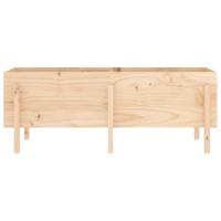 Plantenbak verhoogd 160x50x57 cm massief grenenhout - thumbnail