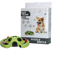 Eat Slow Live Longer Puzzle Beetle - thumbnail