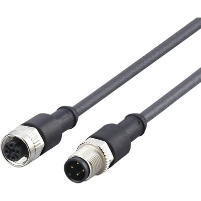 ifm Electronic E12332 Verbindingskabel Aantal polen (sensoren): 4, 4 Stekker, recht, Bus, recht 15 m 1 stuk(s)