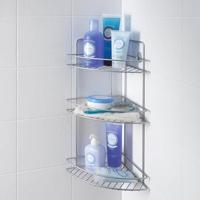 Metaltex Reflex Badkamerrek 3 Etages 23x23x53 cm Zilver - thumbnail