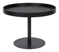 ZILT Ronde Bijzettafel 'Andreanna' 56cm, kleur Zwart - thumbnail