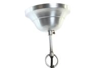 Plafondlamp DKD Home Decor 43 x 43 x 31 cm Zilverkleurig Bruin Ijzer Mangohout 50 W - thumbnail