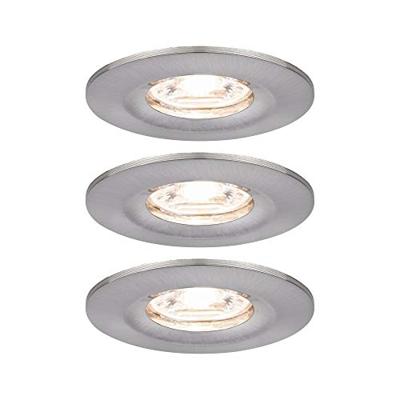 Paulmann 94301 EBL Nova mini Coin LED-inbouwlamp Set van 3 stuks LED-module LED vast ingebouwd 4 W IJzer