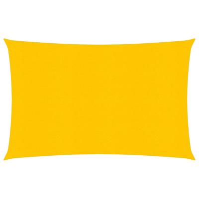 VidaXL Zonnezeil 160 g/m² 3x4,5 m hdpe geel VidaXL Zonnezeil 160 g/m² 3x4,5 m hdpe geel