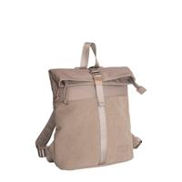 New Rebels Ribbi Los Angeles Rolltop Rugzak Mini Taupe - 13 L - thumbnail