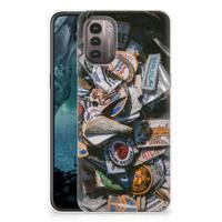 Nokia G21 | G11 | Siliconen hoesje | met foto Badges - thumbnail