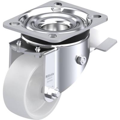 Blickle LK-PO 75G-ST Zwenkwiel met rem Wieldiameter: 75 mm Draagvermogen (max.): 200 kg 1 stuk(s)