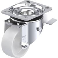 Blickle LK-PO 75G-ST Zwenkwiel met rem Wieldiameter: 75 mm Draagvermogen (max.): 200 kg 1 stuk(s) - thumbnail